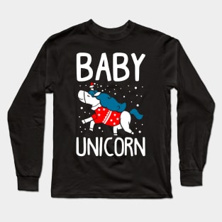 Matching Unicorn Ugly Christmas Sweatshirts Long Sleeve T-Shirt